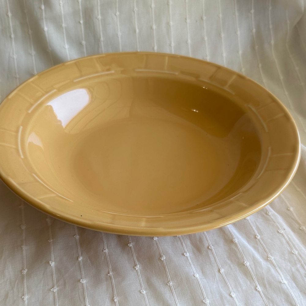 Longaberger pasta bowl